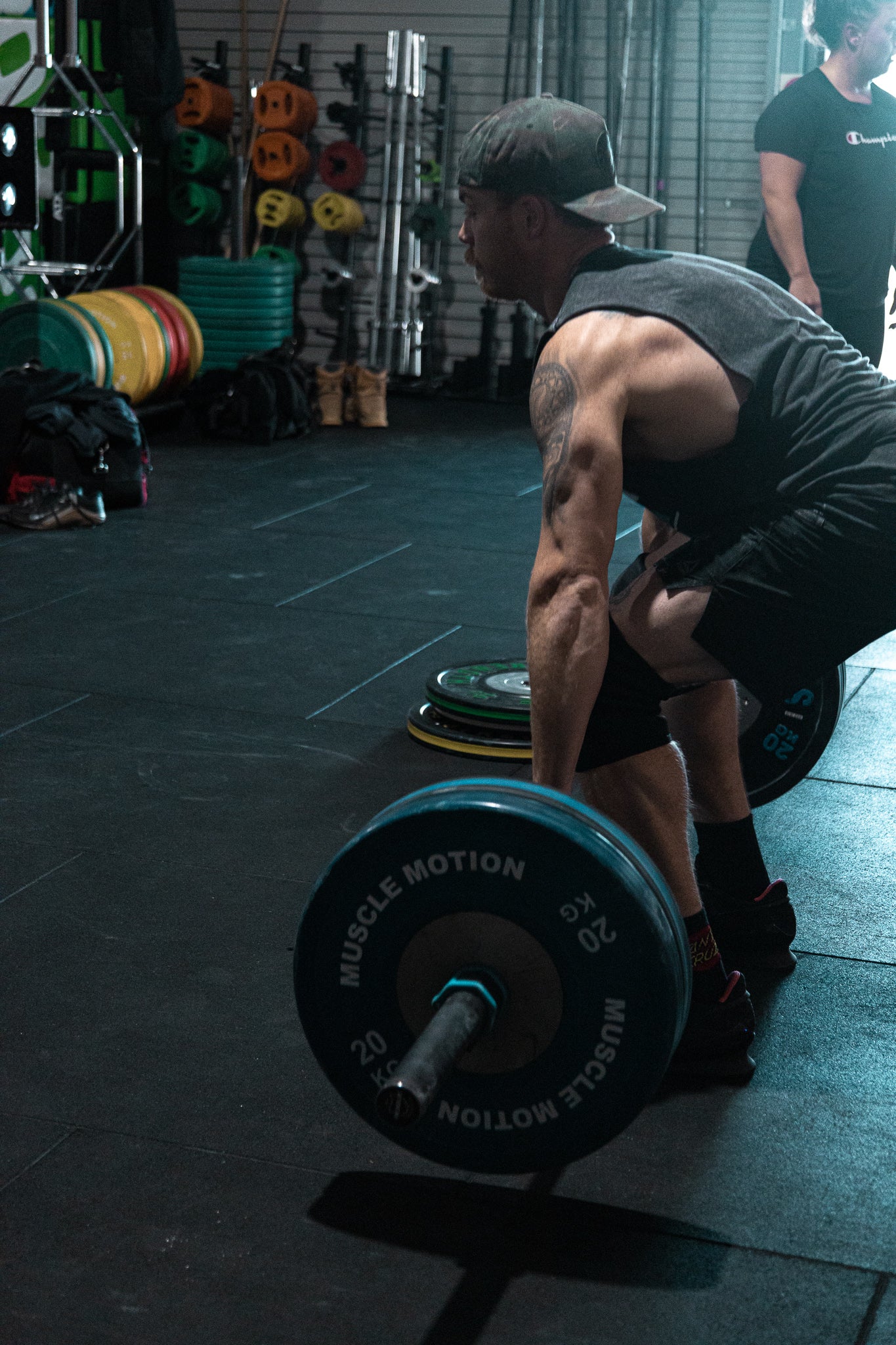 CrossFit Jindabyne Muscle T-Shirt