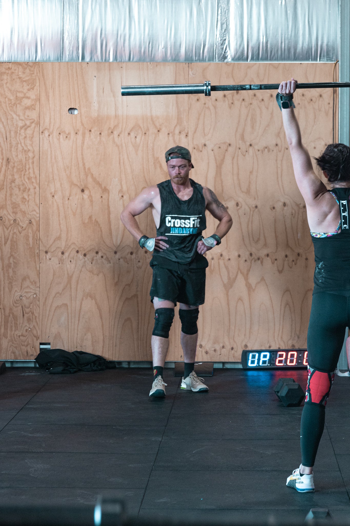 CrossFit Jindabyne Muscle T-Shirt
